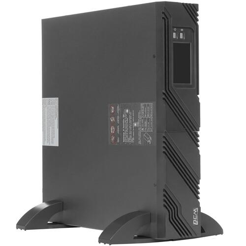 ИБП Powercom Smart King Pro+ SPR-1000 LCD ИБП Powercom Smart King Pro+ SPR-1000 LCD — Комплект и дополнительный ракурс