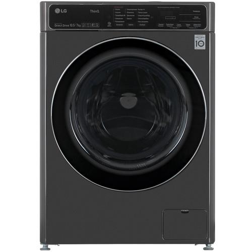 Стирально-сушильная машина LG F4T9RC9P черный