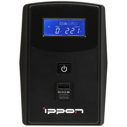 ИБП Ippon Back Power PRO ll 800 ИБП Ippon Back Power PRO ll 800 — Корпус, дисплей и индикация