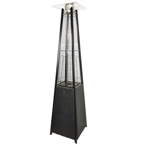 Уличный газовый обогреватель WWT 13I Rotang Black Mini 1.8m
