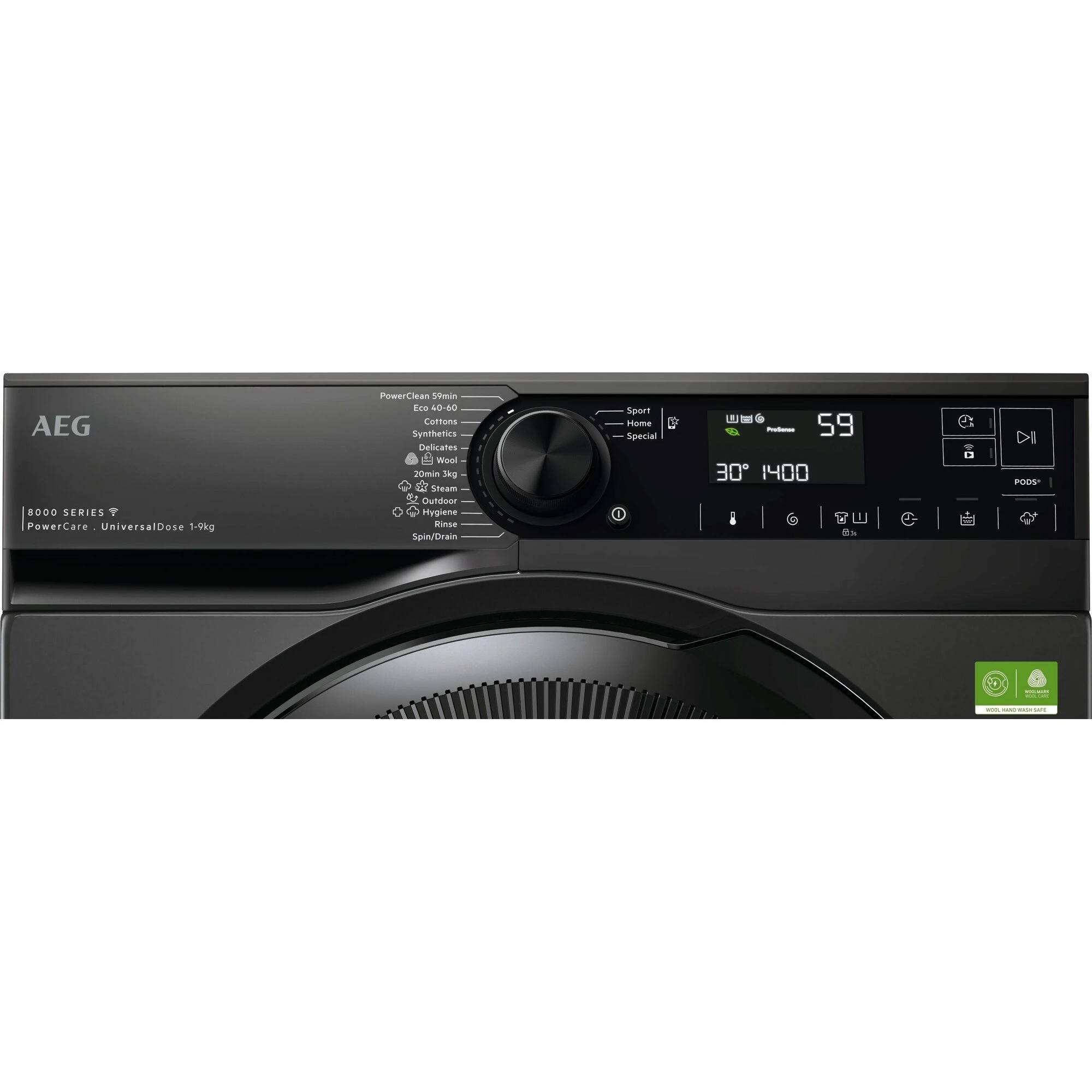 Стиральная машина AEG LFR83944OE Стиральная машина AEG LFR83944OE — Дополнительный ракурс