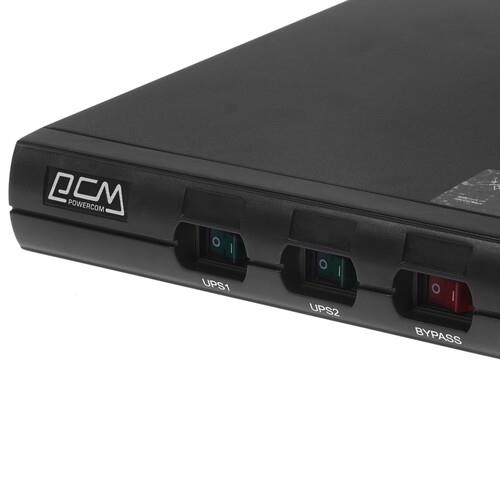 ИБП Powercom KIN-1000AP RM ИБП Powercom KIN-1000AP RM — Аккумуляторный отсек и вентиляция