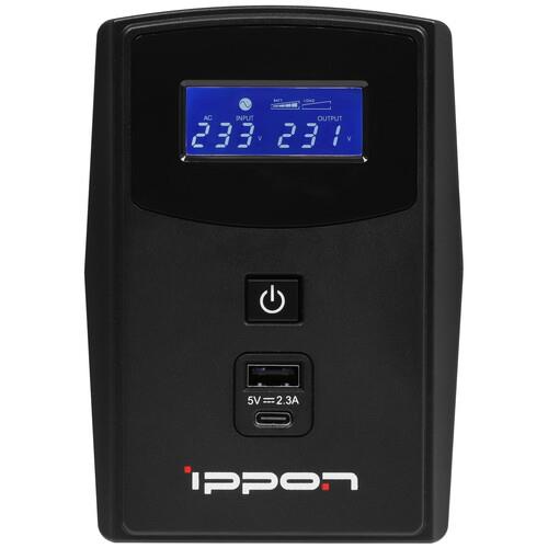ИБП Ippon Back Power PRO ll 500 ИБП Ippon Back Power PRO ll 500 — Корпус, дисплей и индикация