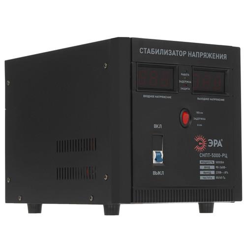 Стабилизатор напряжения ЭРА СНПТ-5000-РЦ
